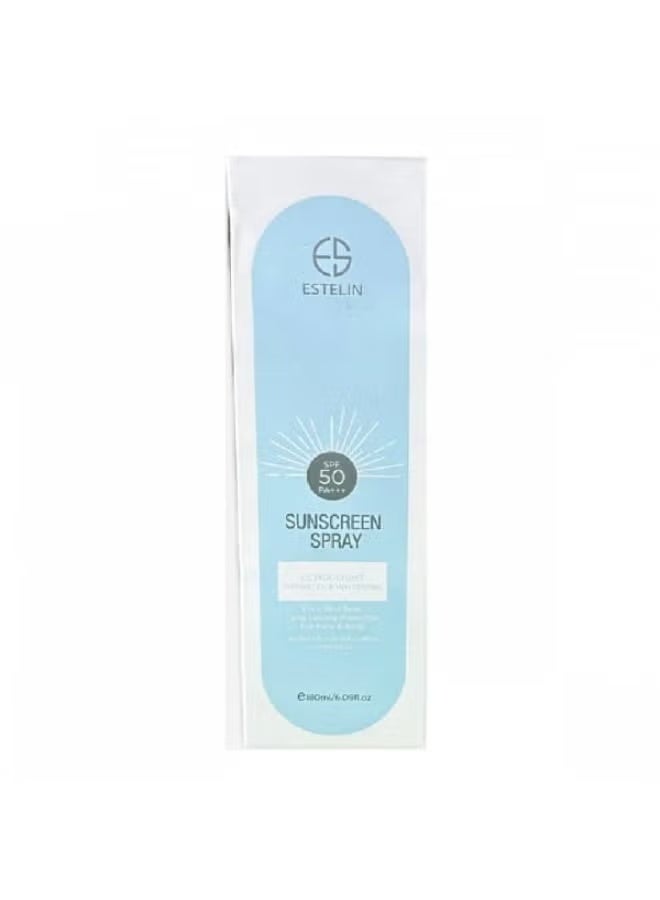 Estelyn Ultra Lightweight Moisturizing Spray, Sunscreen SPF 50++, 180ml